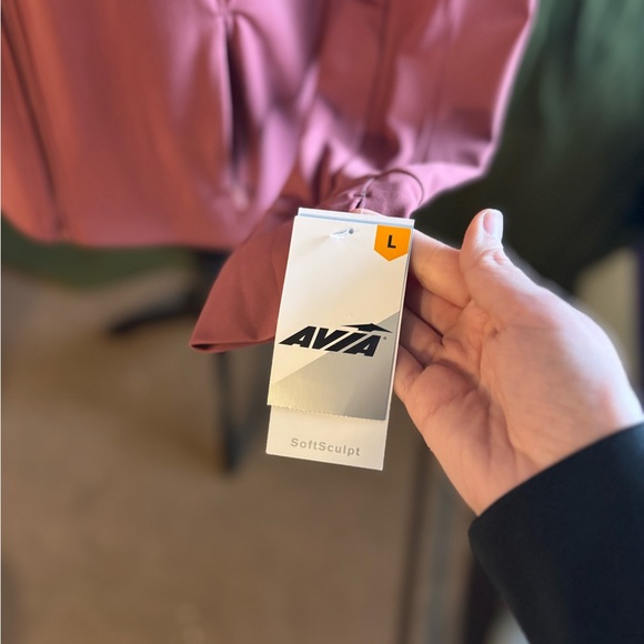 Women's Pink Zip-Up Jacket - Picture 9 of 14